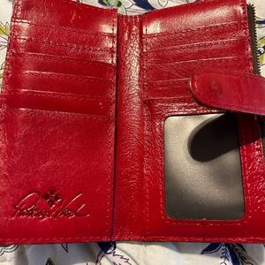 Patricia Nash Nazari Wallet in Red